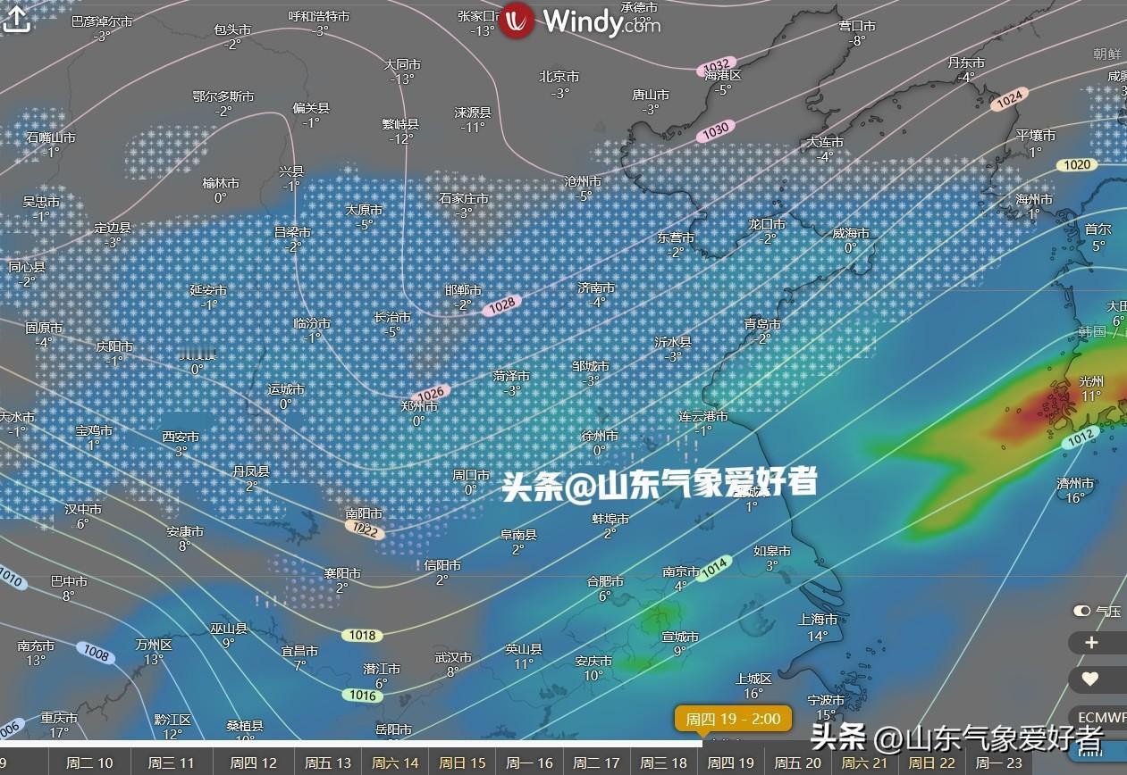 【中期天气展望:春节前后强冷空气酝酿，超算预测大范围强降雪！】

最近两天我国中