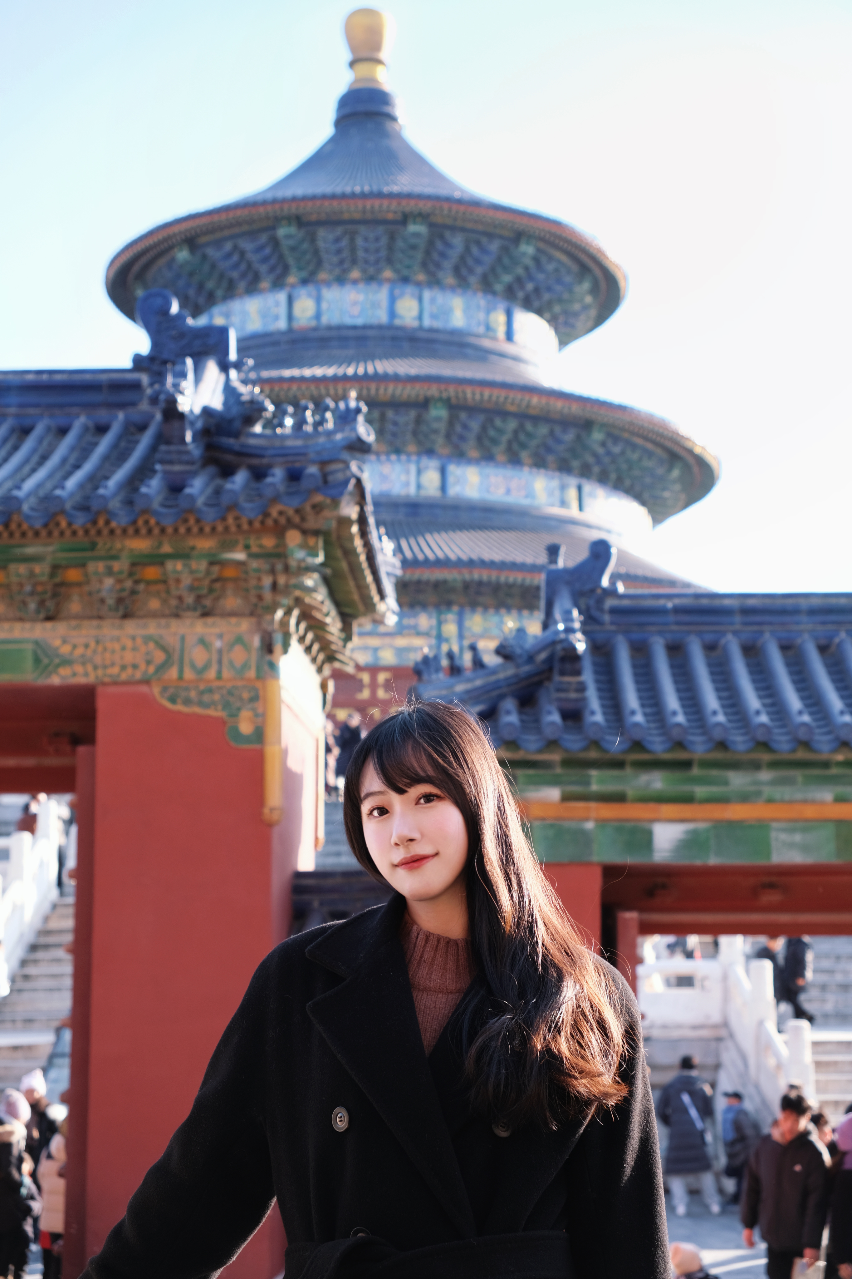 红墙蓝瓦 片片祈年⛩️  ​​​