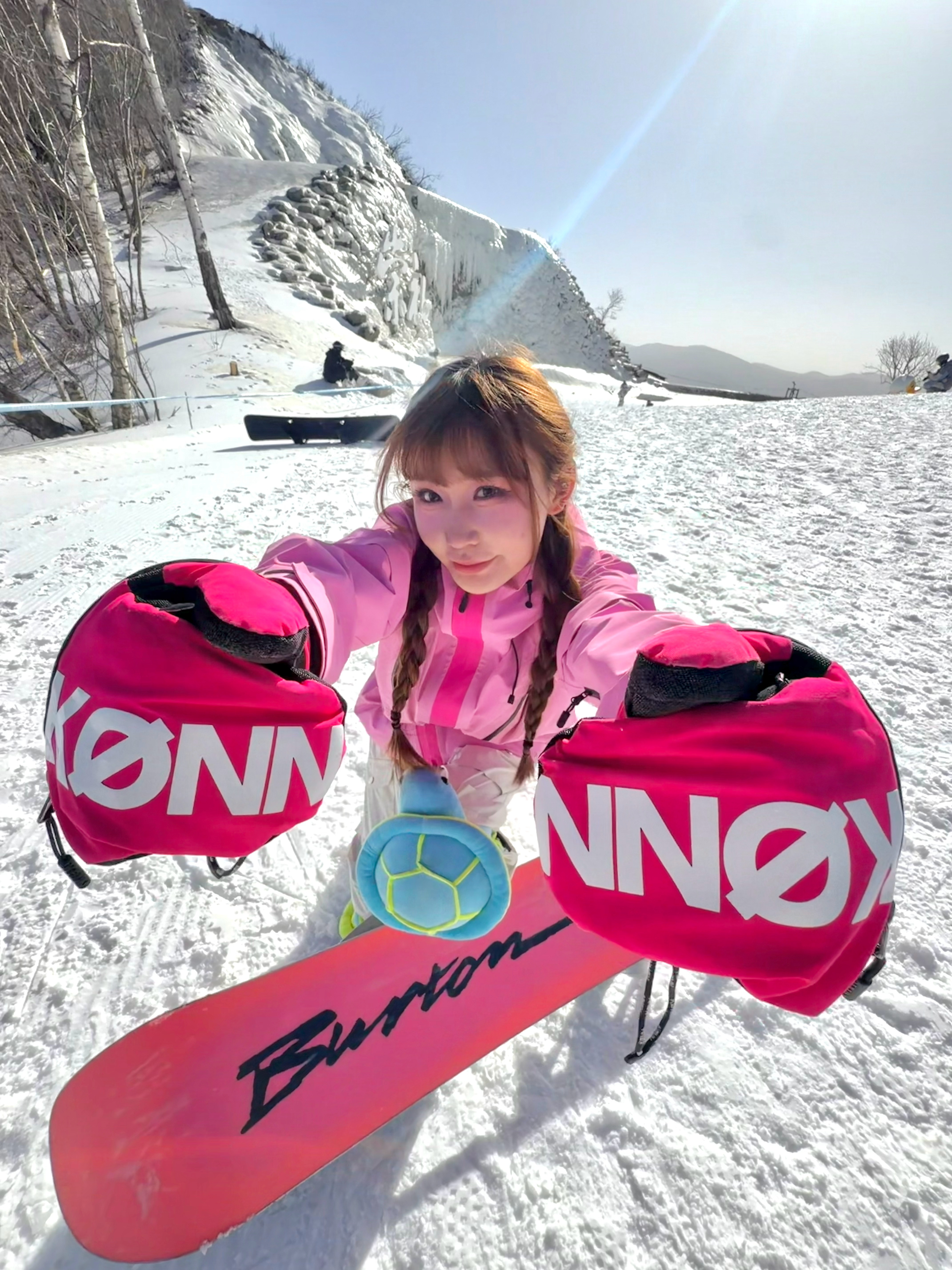 粉色是我的主打色！我的日常plog滑雪大v聊车丰田suprafuntodrive