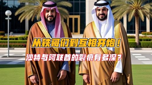 沙特和阿联酋这对兄弟，终于撕破脸了。
 
最近中东不太平，最让人意外的是，沙特和