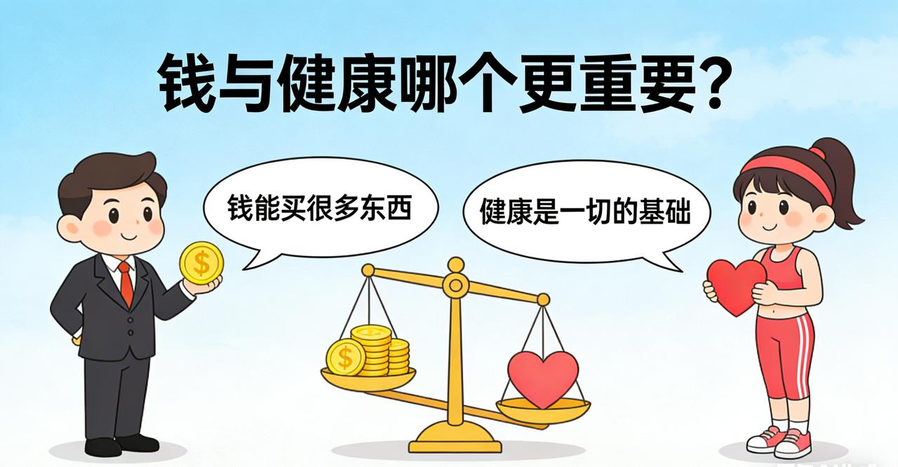 当你老了,钱和健康哪个重要?
这个问题，像一道横在每个人人生路上的必答题。年轻时