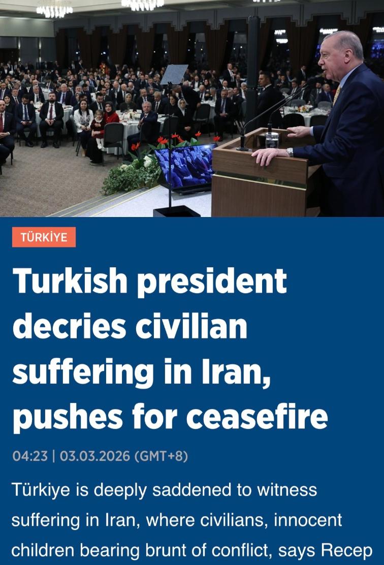 埃尔多安火力全开！555人死亡、平民遭殃，他一句话戳破中东真相！

最近中东的战