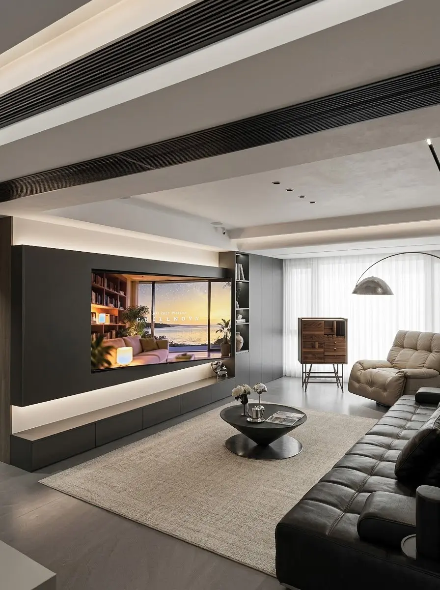 142㎡的家把温暖和高级都拿捏了