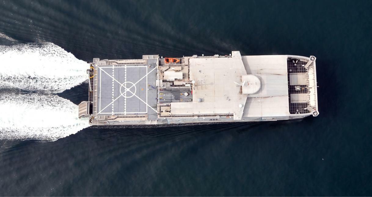 每天认识一件兵器 美国“先锋”级联合高速船“先锋”（Spearhead）级联合高