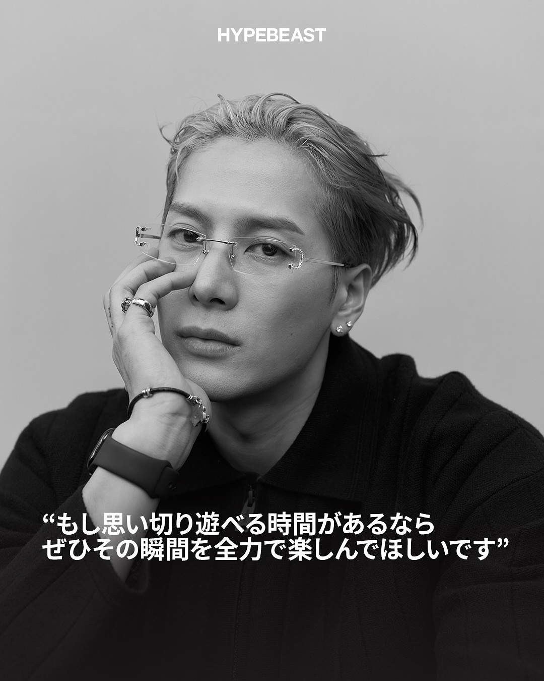 GOT7[超话]王嘉尔 250430 Hypebeast Japan ​​​