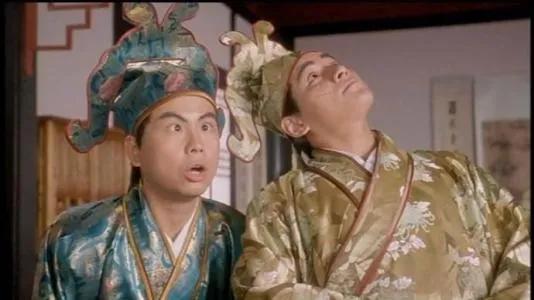 哈哈哈的智商也就如同这里面两位，名叫华文华武，期望是文武双全，却是牛囊饭袋，全凭