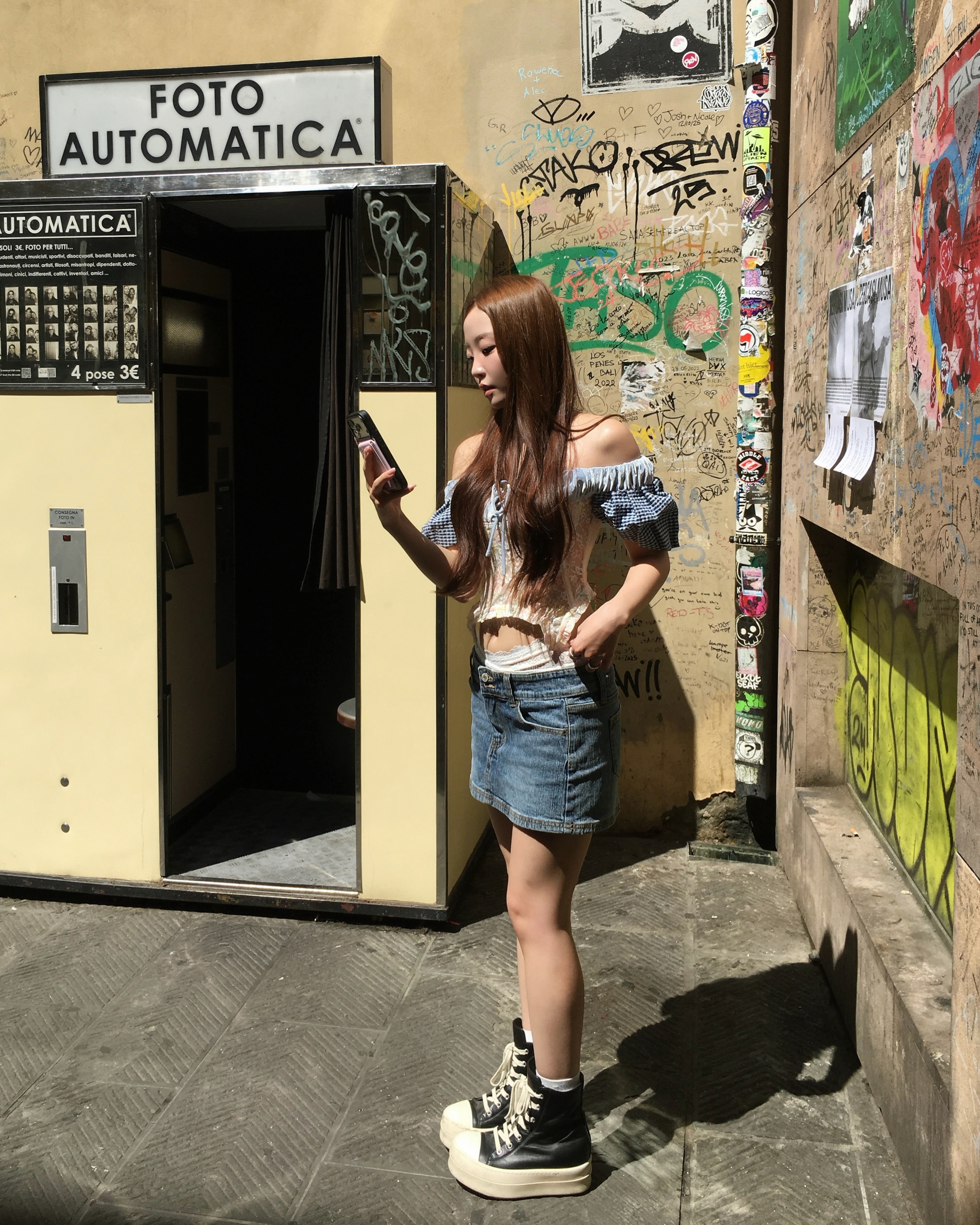 敏京胜勇 in Italy 