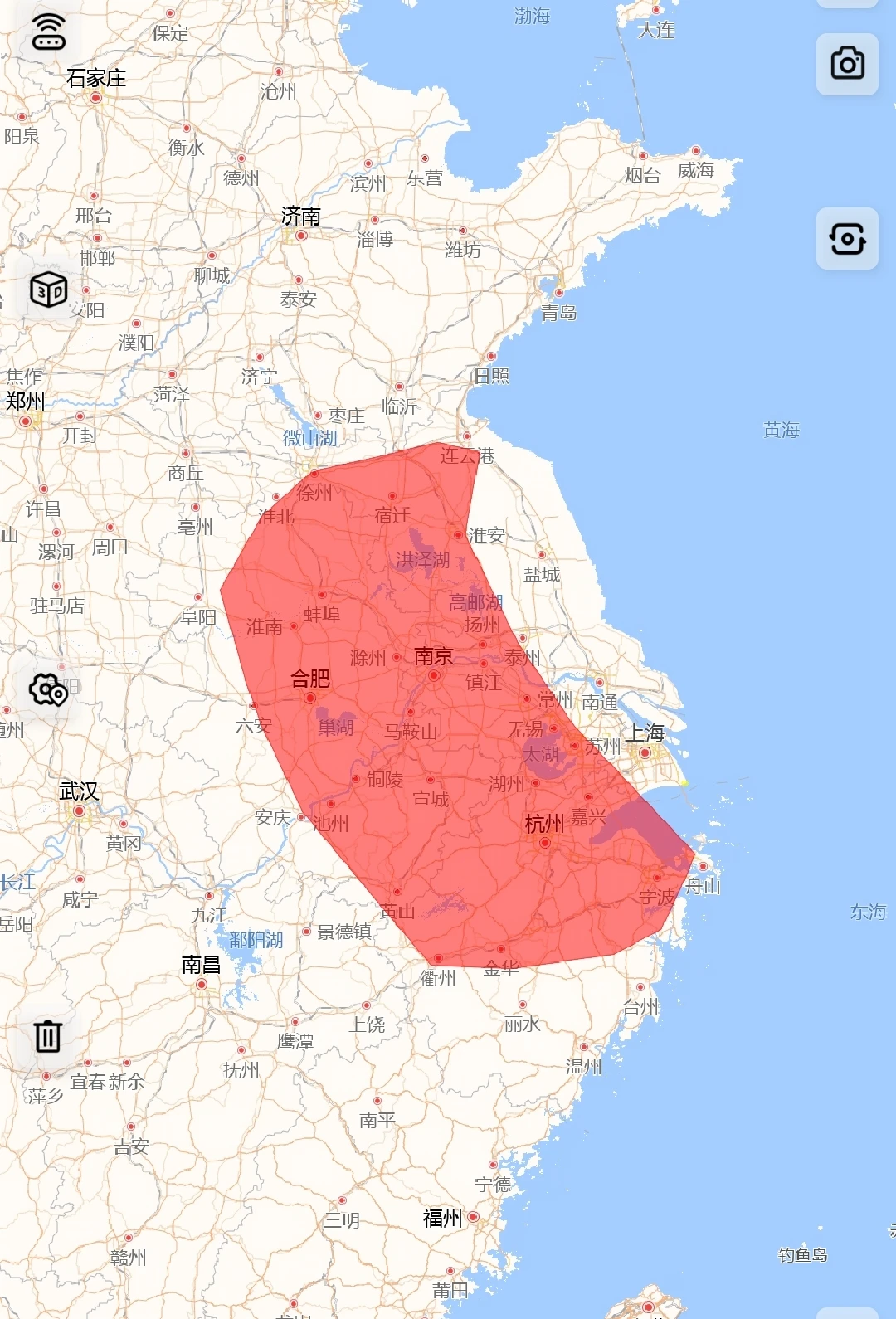 7-29江浙皖朝霞