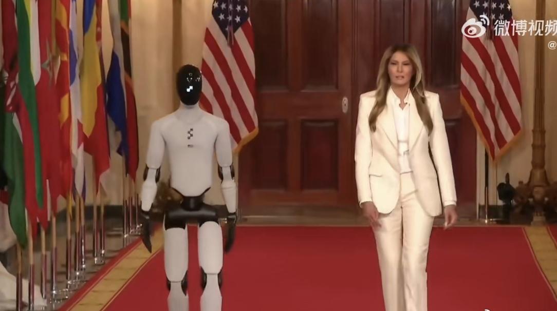 机器人进入白宫 ​​​