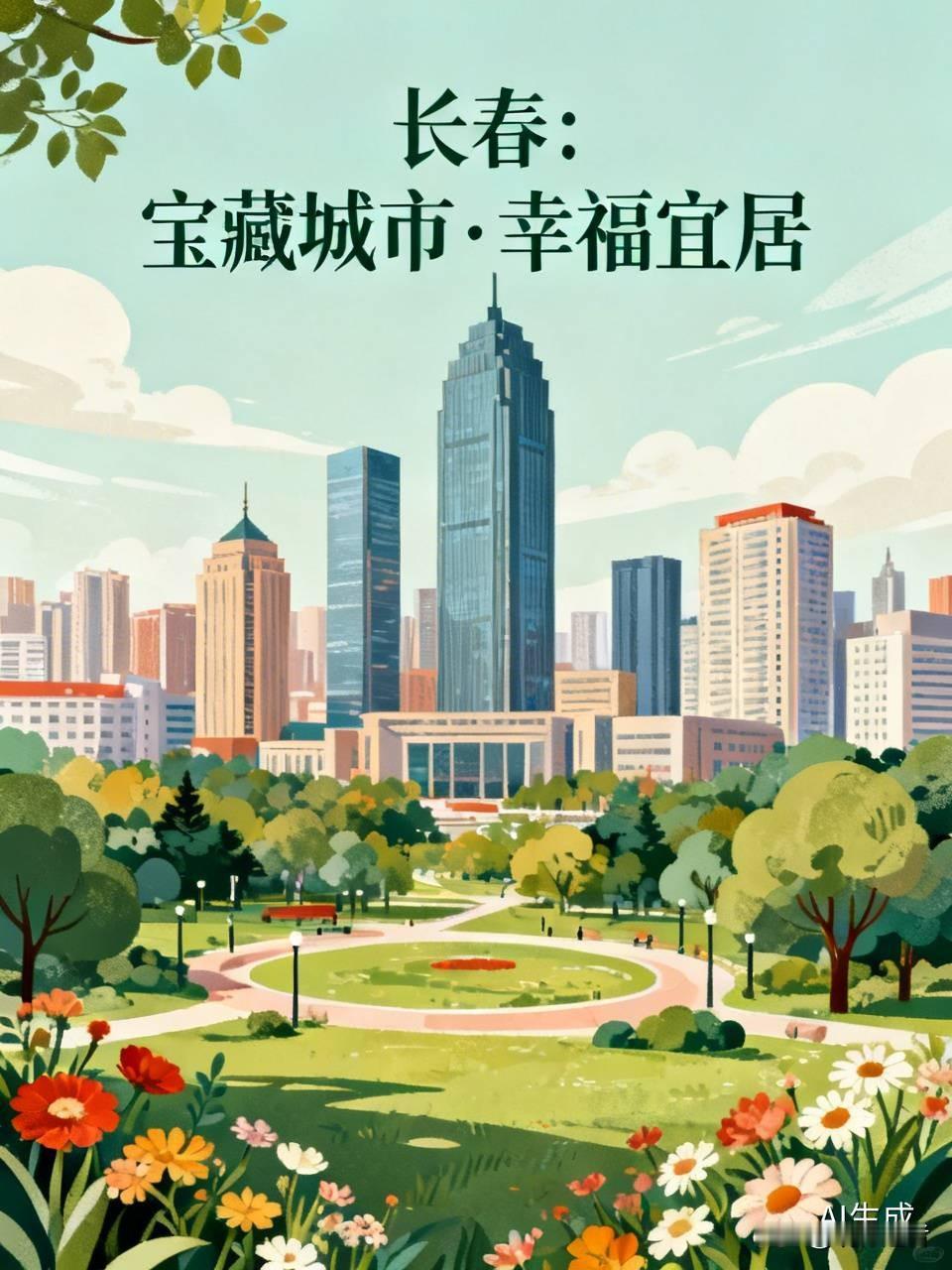 真的感觉舒服安逸，为了看看大家是否英雄所见略同，就在网上查了一下，发现长春真的是