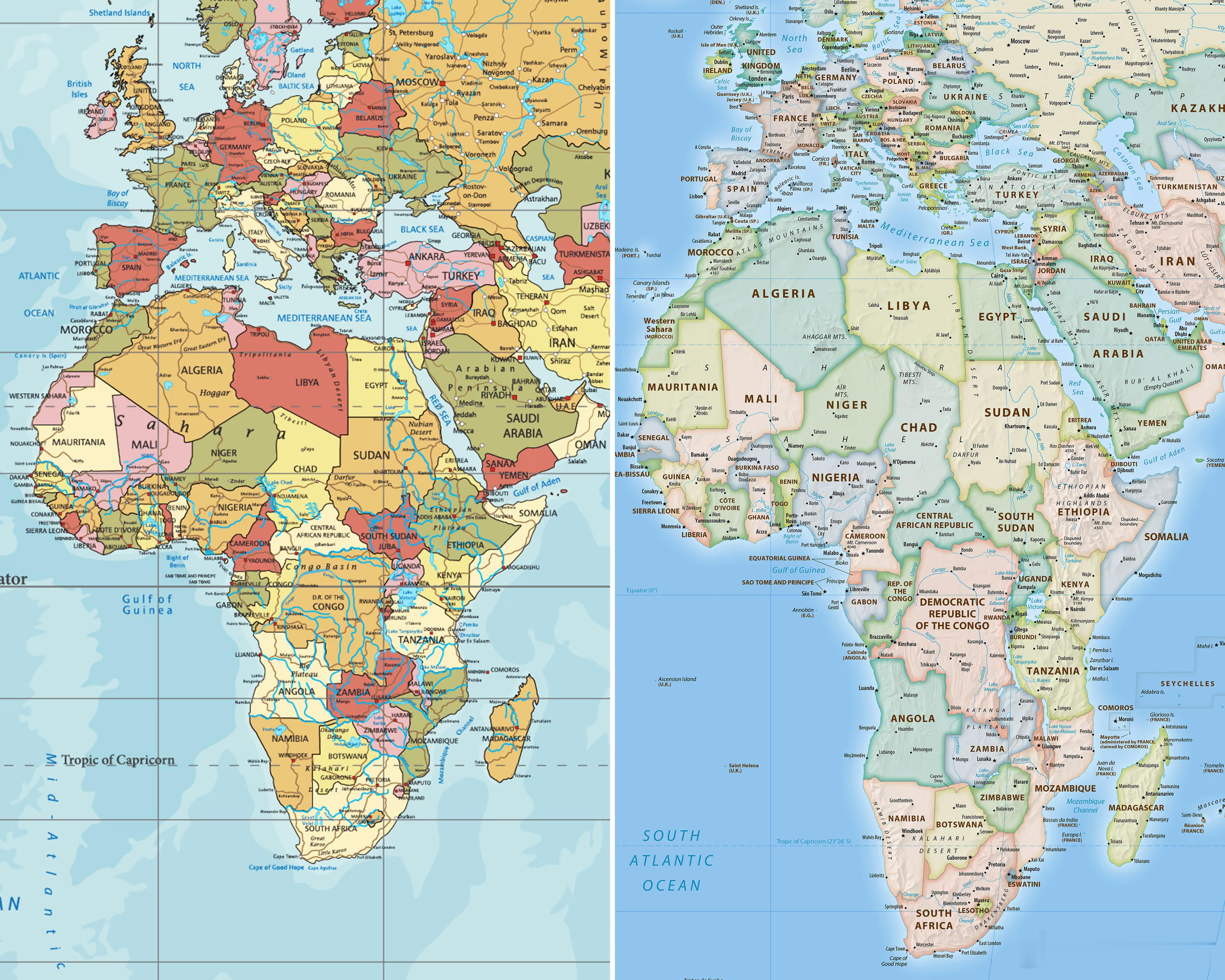 联合国大会于周五通过了“修正地图”决议。支持从传统的 16 世纪墨卡托投影地图转