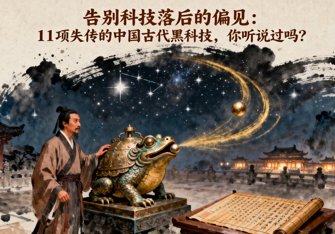 烧脑的古代黑科技有多牛?烧脑的古代黑科技有多牛？3件文物改写你对古人的认知

当