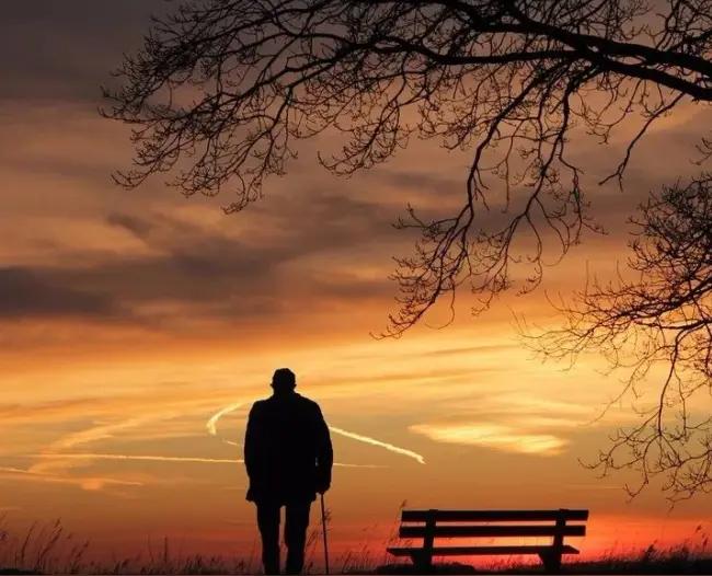 这样的老人得到年轻人的尊重，他也活得滋润。
老人与儿女们住在一起，相处起来也容易