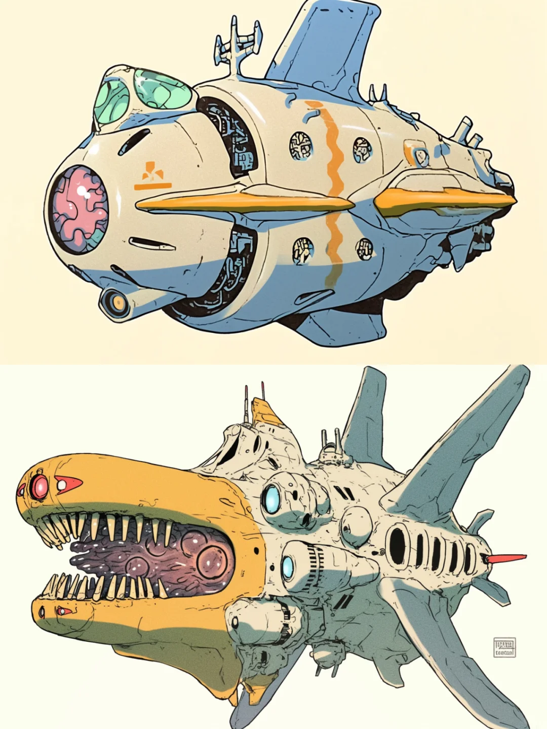 生物融合/空想载具
