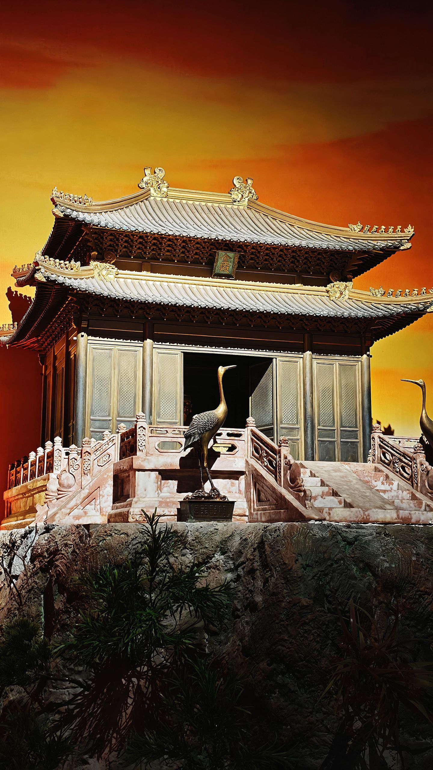 武当金顶 | 十堰博物馆十比一复刻金殿 