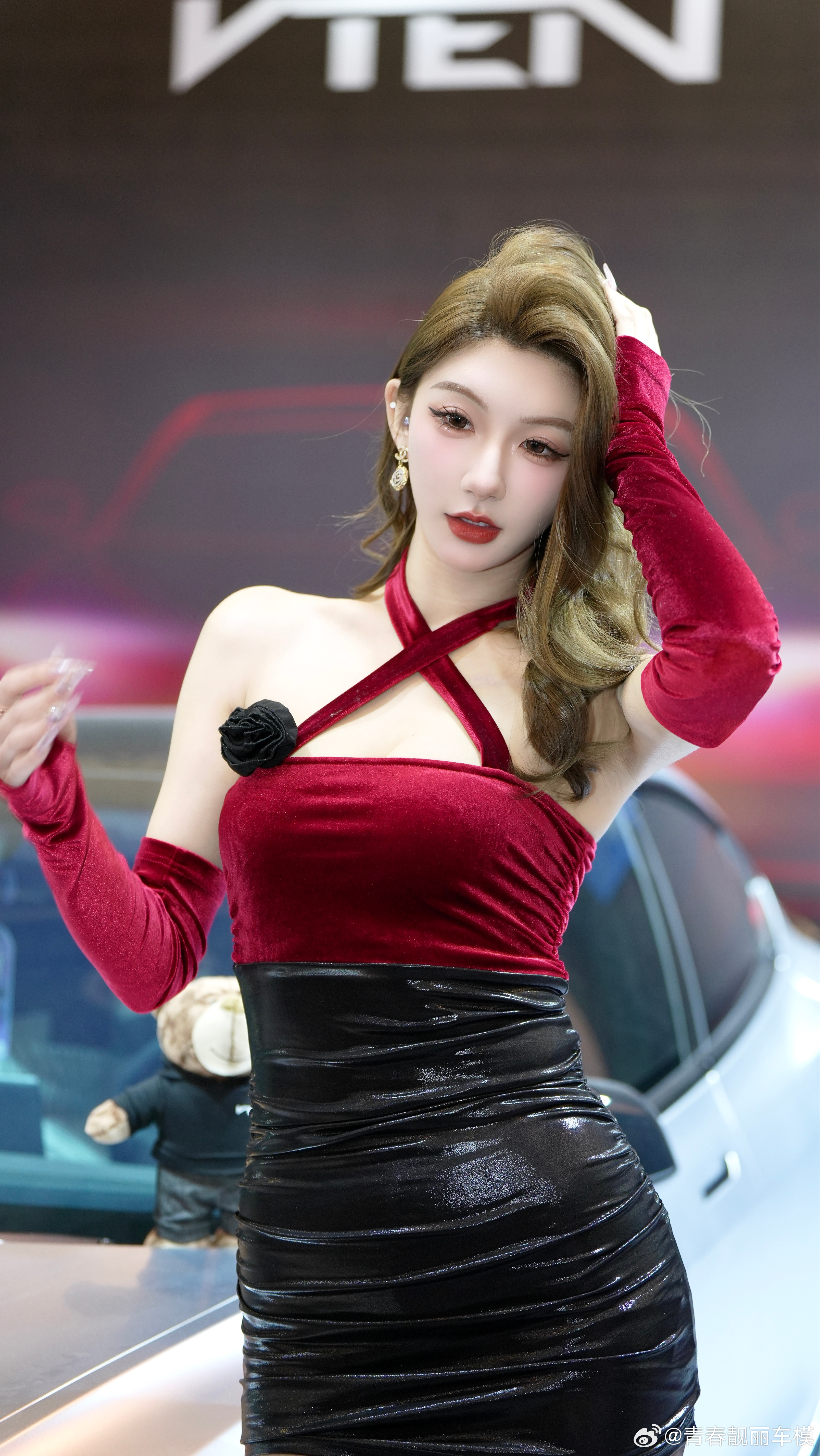 青春靓丽车模苏州gt show 苏州