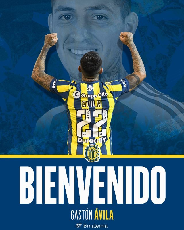 罗萨里奥中央官宣后卫加斯顿·阿维拉加盟球队，阿贾克斯租借，效力到2026年底。阿