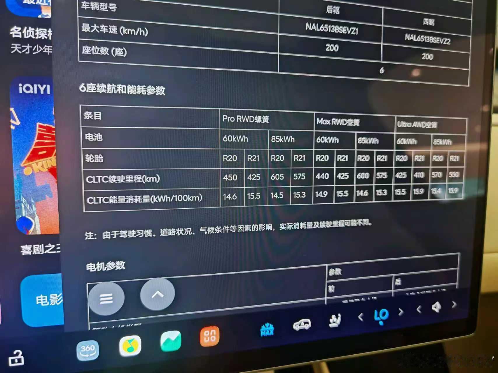 乐道 L90 有三个版本？对应 Pro、Max、Ultra，这应该是车机内的页面