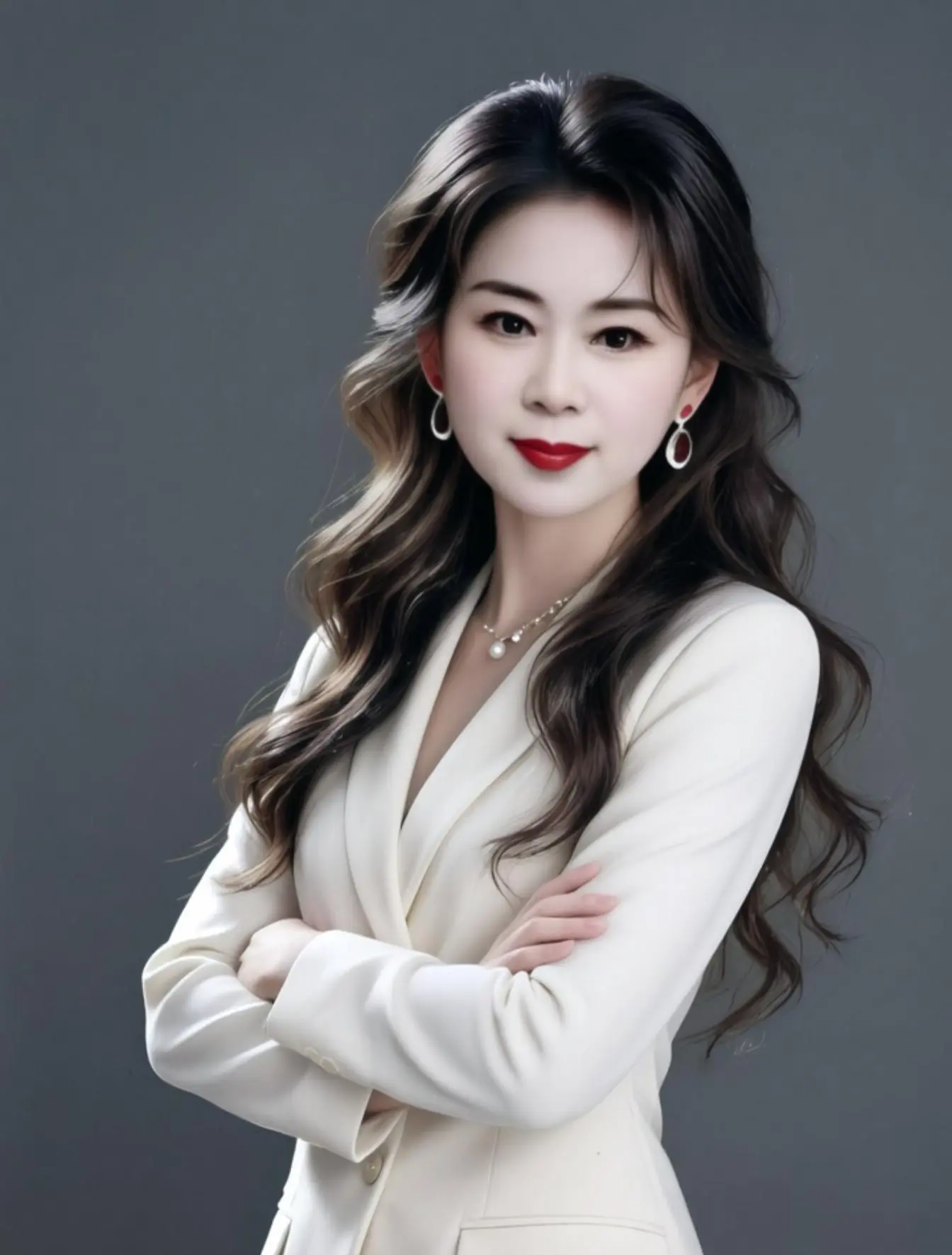 AI暖调职场写真 ai创作