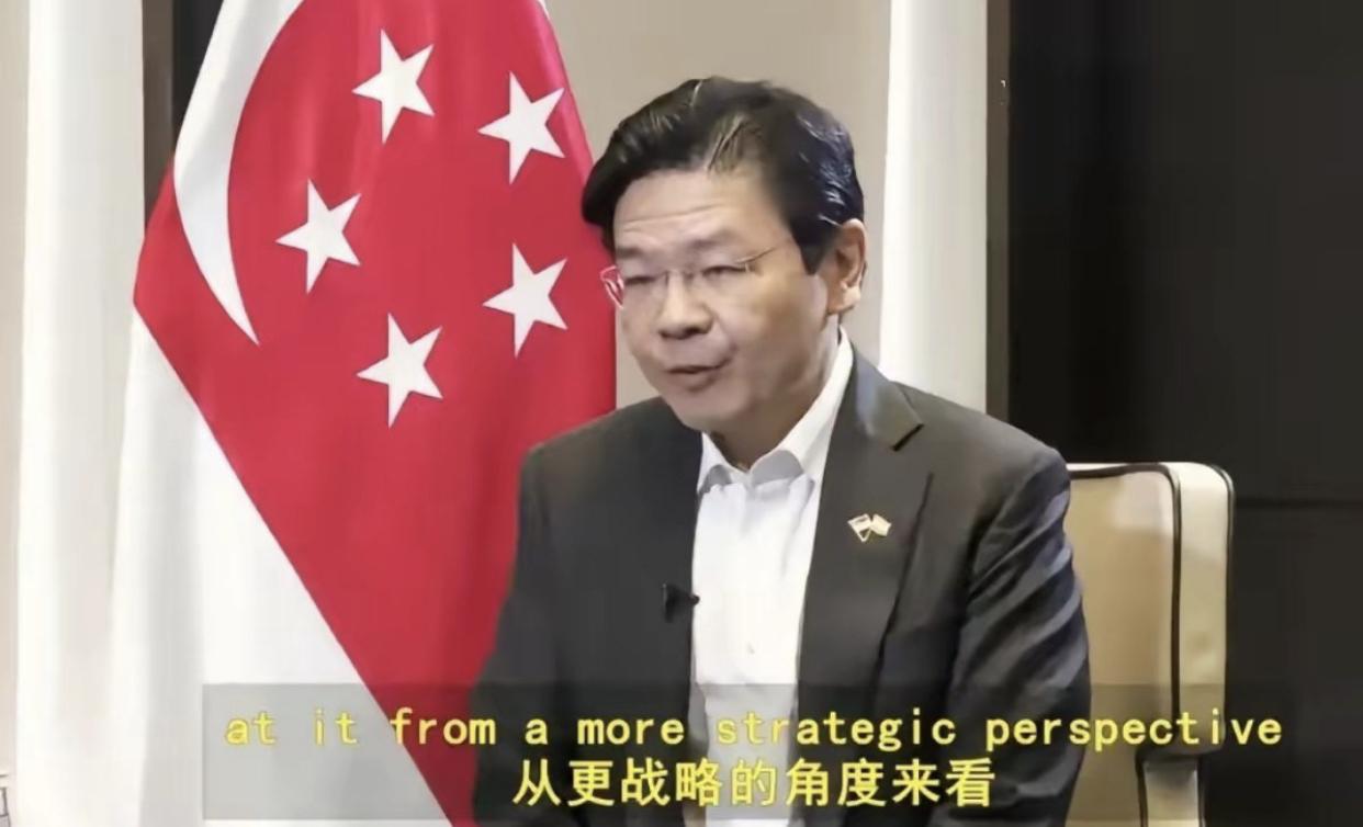 新加坡黄循财表示：在新加坡的印度裔越来越多，我们与印度志同道合，将帮助印度崛起。