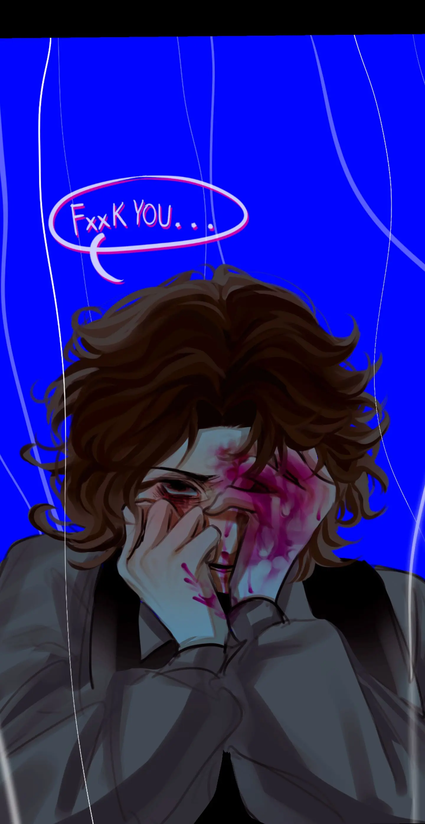 你们打架为什么是互扣眼睛。