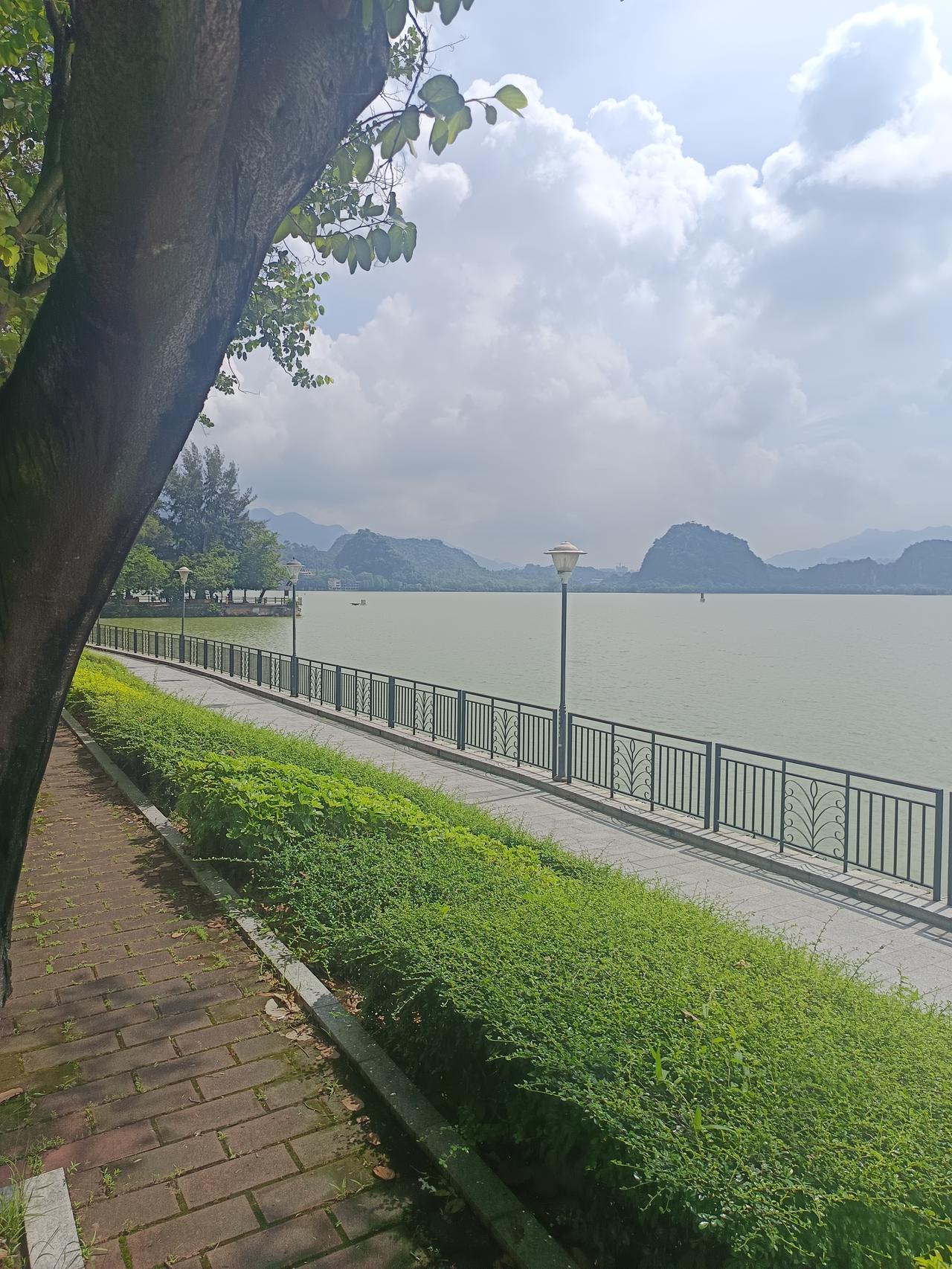 我终于知道了
为什么肇庆的七星岩风景区列为5a级风景区
却依然这么好看，拍照片都