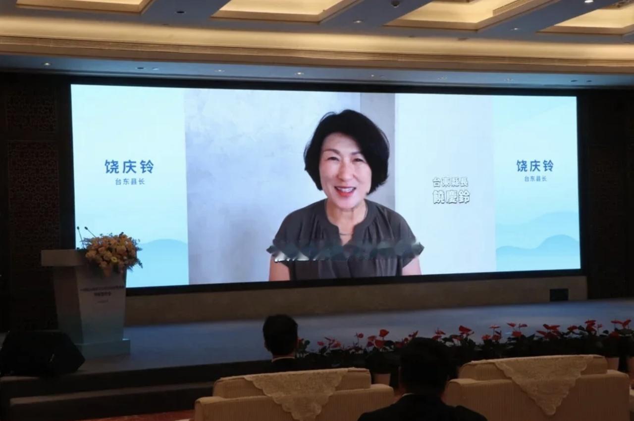 台东县长饶庆铃录视频参加海峡论坛，也要被查？

海峡论坛近日在厦门登场，由于台当
