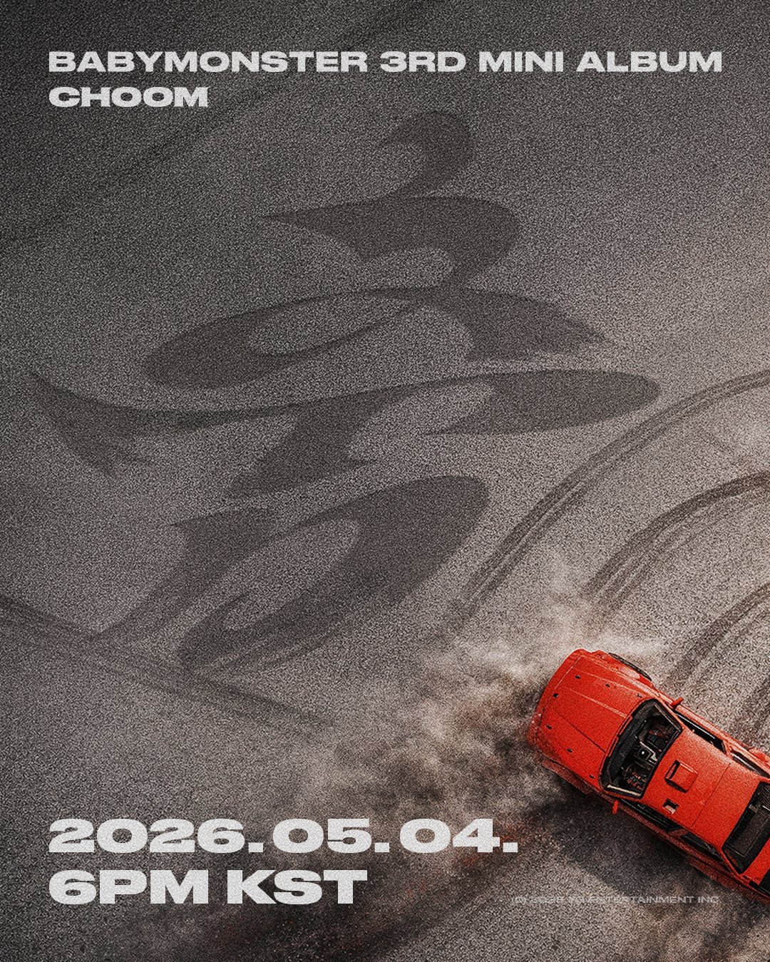 BABYMONSTER迷你3辑 [舞 (CHOOM)] 预告海报公开🚗2026