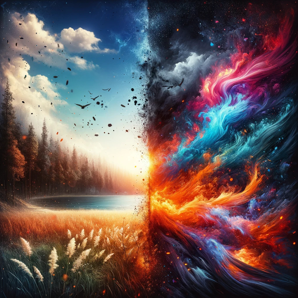 如果你并不那么诚实地在求平淡，那平淡对于你，仍旧是一种深深的恐惧。 没有燃烧过，