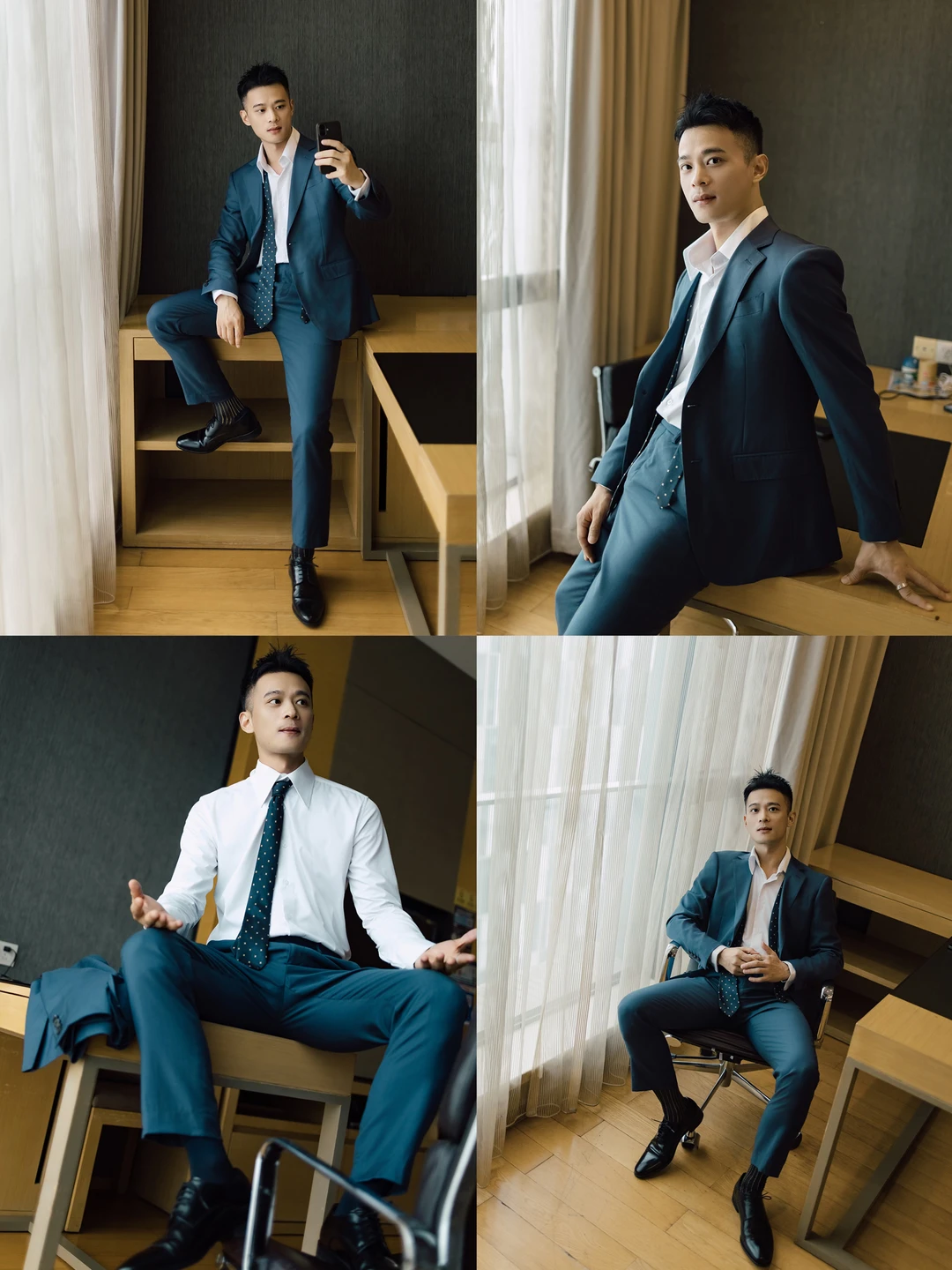 佛山拍照📷给帅哥拍一组正装禁欲感男生写真