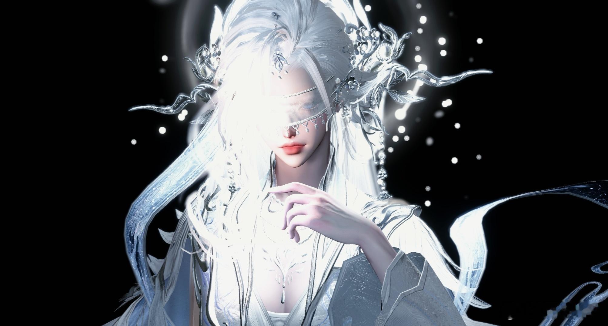 逆水寒手游逆水寒手游“她踏雪而来，白发如星河倾落，眸中映着千年霜雪。世人称她为神