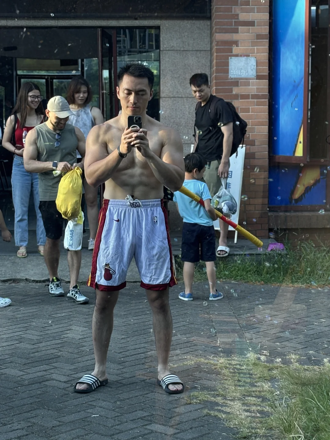 户外运动晒完真的体脂也低了