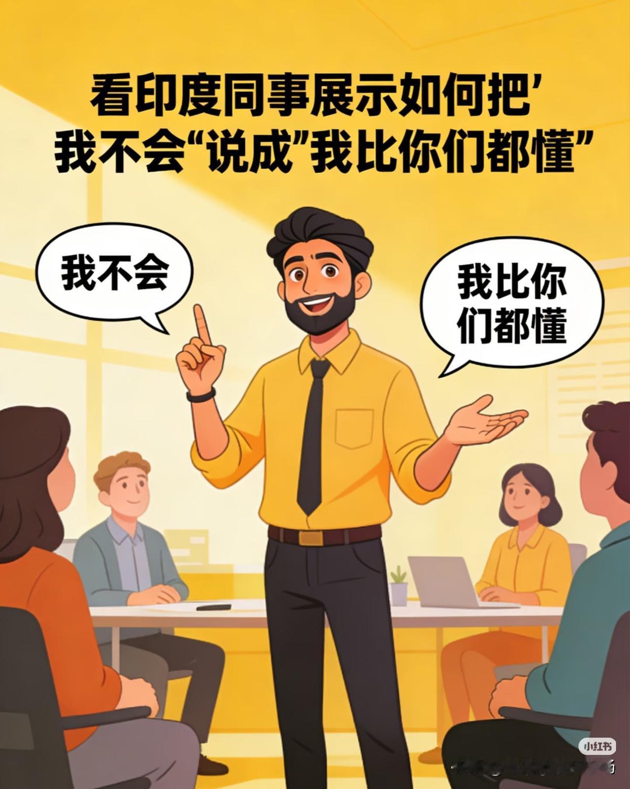 最近刷到个很火的梗：印度同事开会没听懂，不说“我没理解”，而是说“我想确认下bi