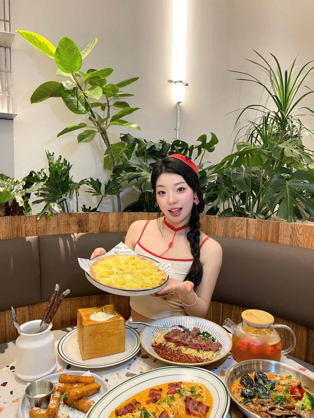 长沙首店❗️吃上心心念念的西餐漂亮饭了..🥺