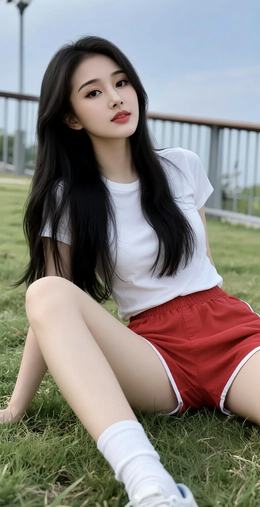 AI清氧青春写真感 ai创作