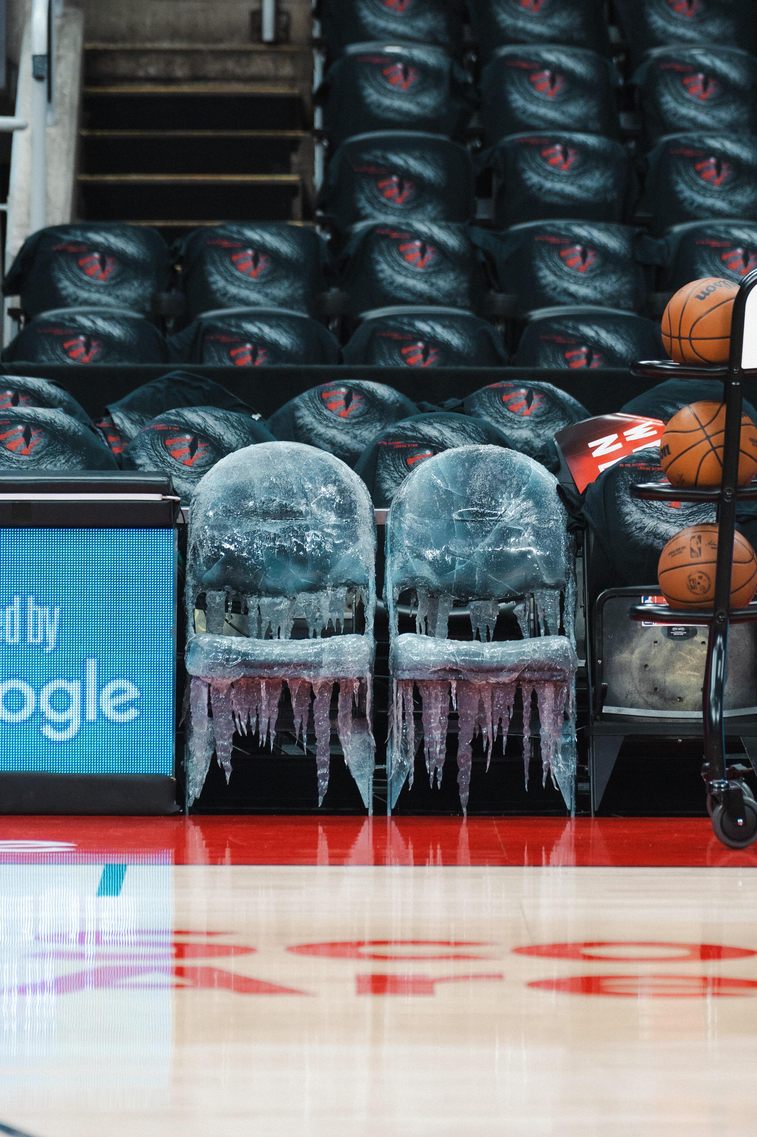 感受一下猛龙主场的氛围，现场太震撼了！ 