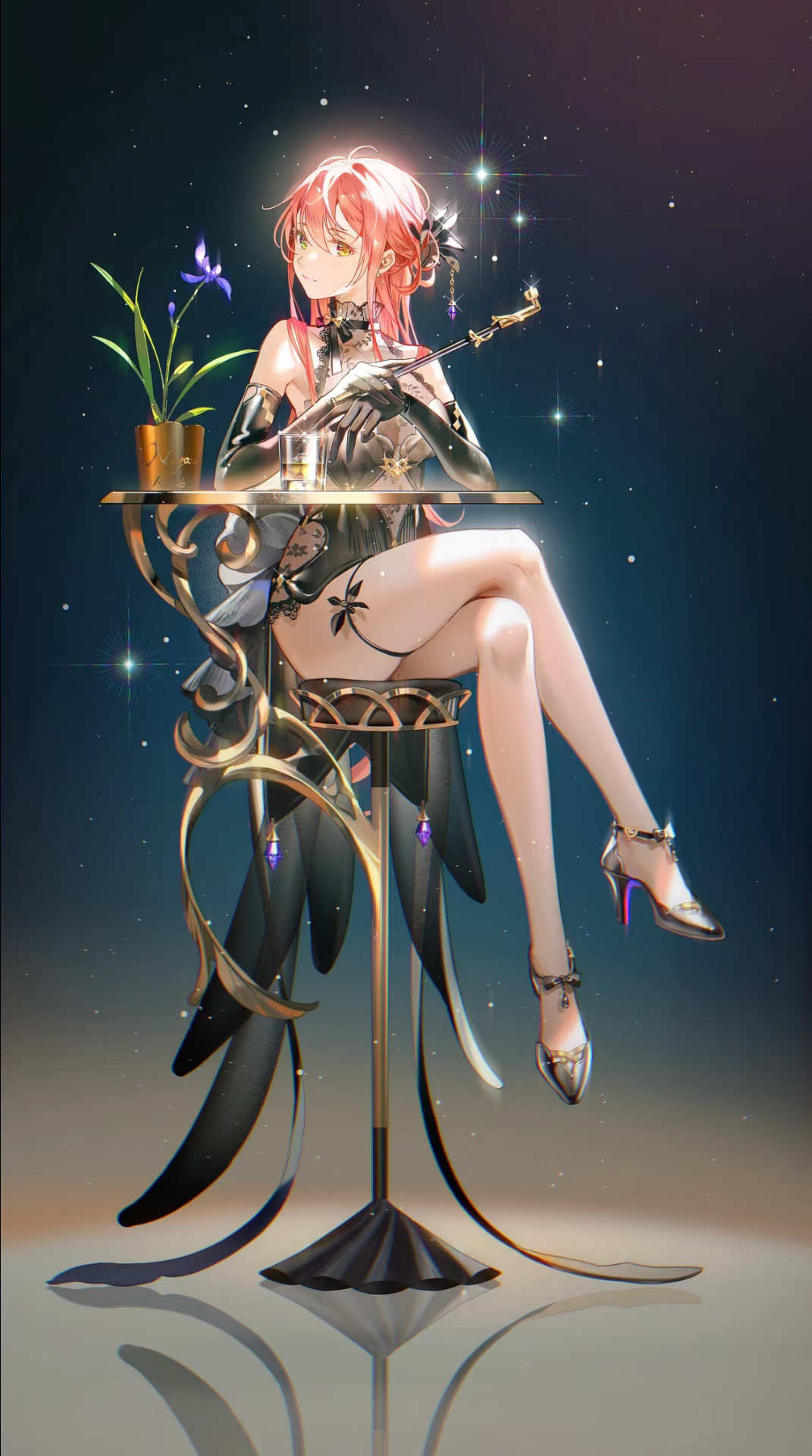 审美提升丨宝藏插画师：TID每张画都闪闪发光，氛围感拉满了呀！#十一漫游记##开