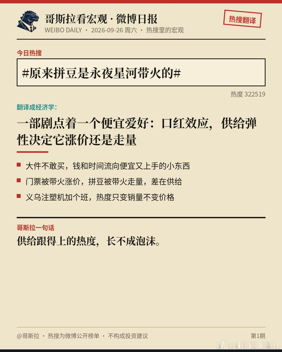 原来拼豆是永夜星河带火的  榜上挂着这条，热度32万，我盯了半天，做利率的人看什