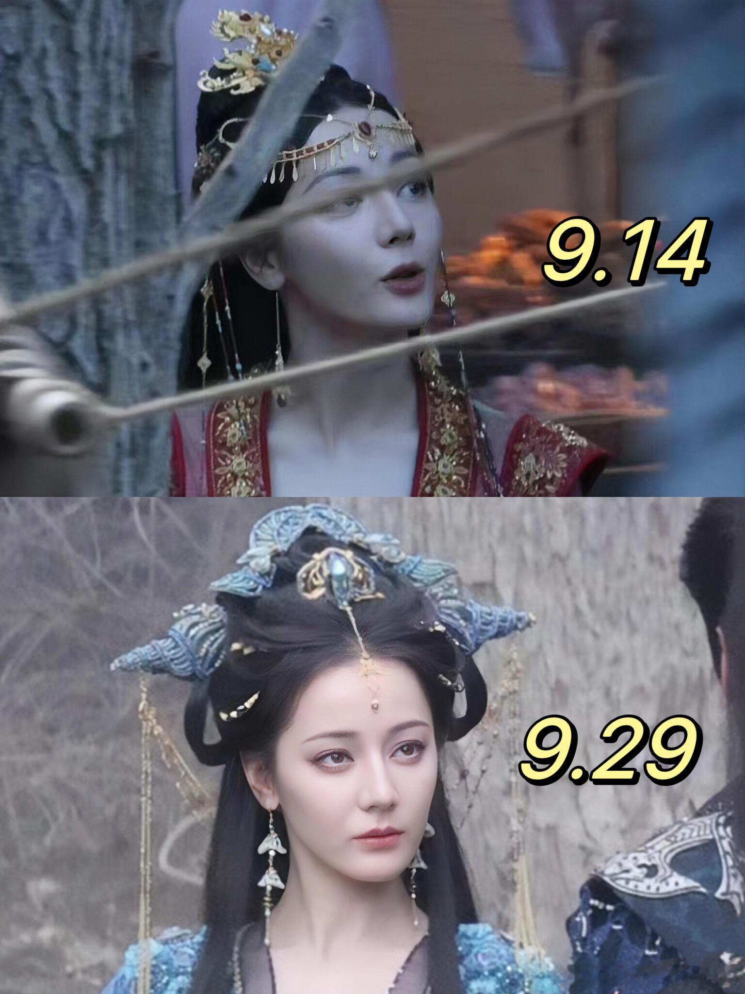 她真的太适合古装了抗争果然还是有用的明明能做好非得挨骂才做好的妆造果然很重要#迪