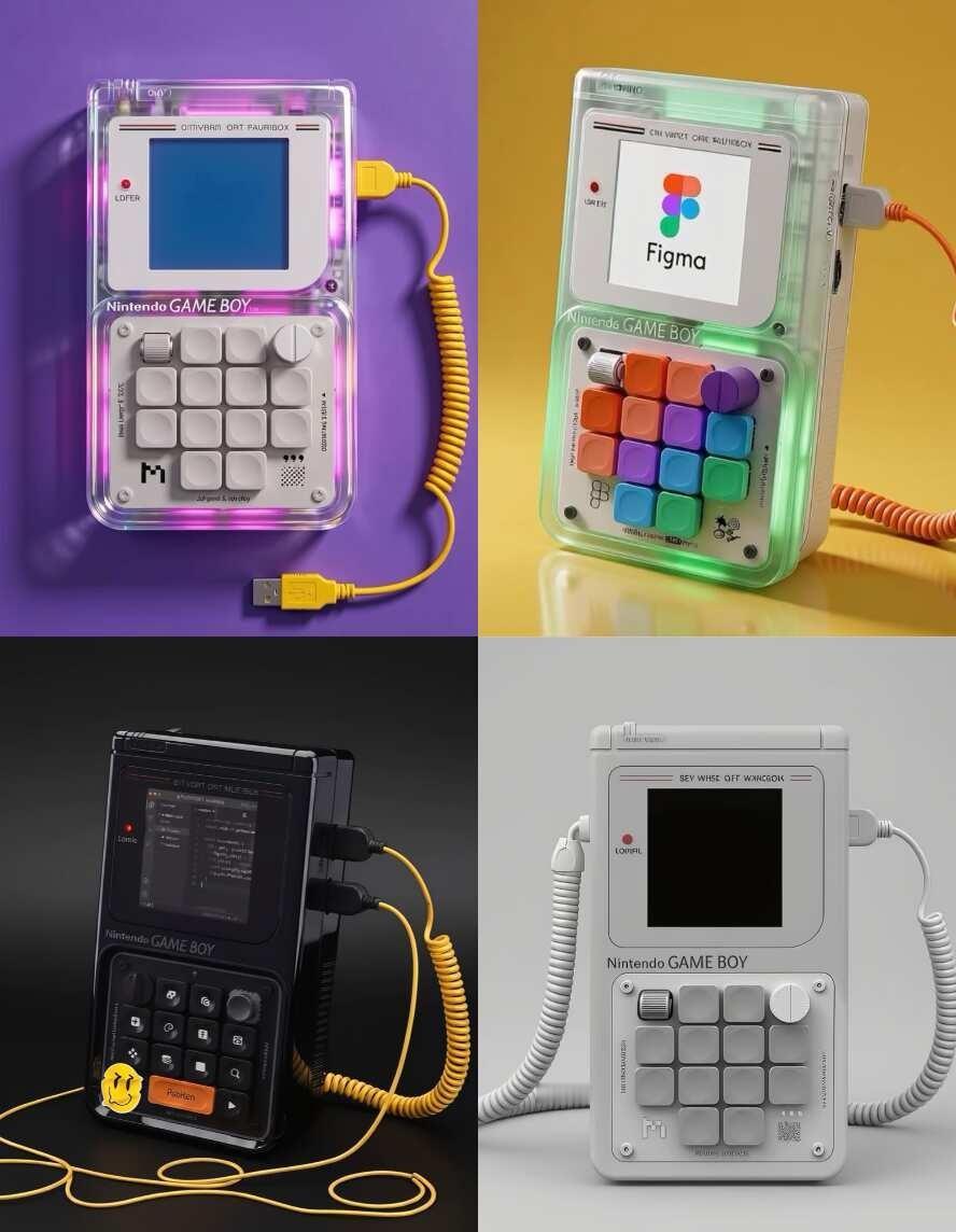 Game Boy 做AI，多彩和高级灰你站哪边？
上一版只做了极简高级灰的概念版