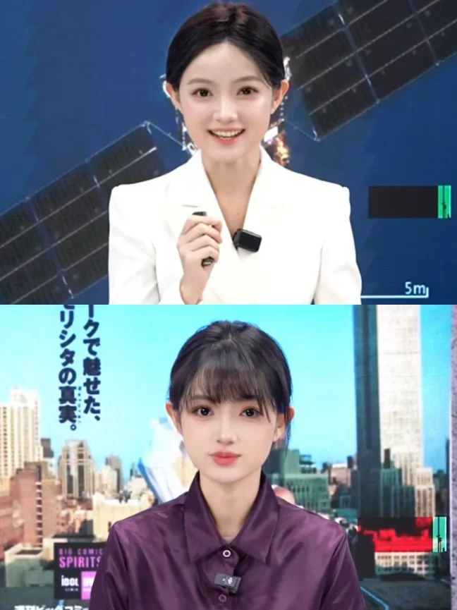 长这样居然主持这么硬核的军事节目？