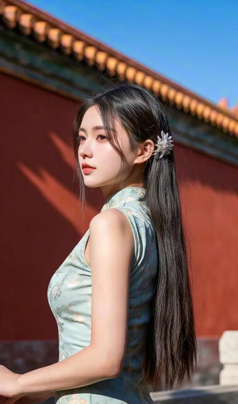 古典旗袍，韵味十足，尽显东方之美。🐝旗袍美人 优美旗袍少女 最美旗袍秀。 国风
