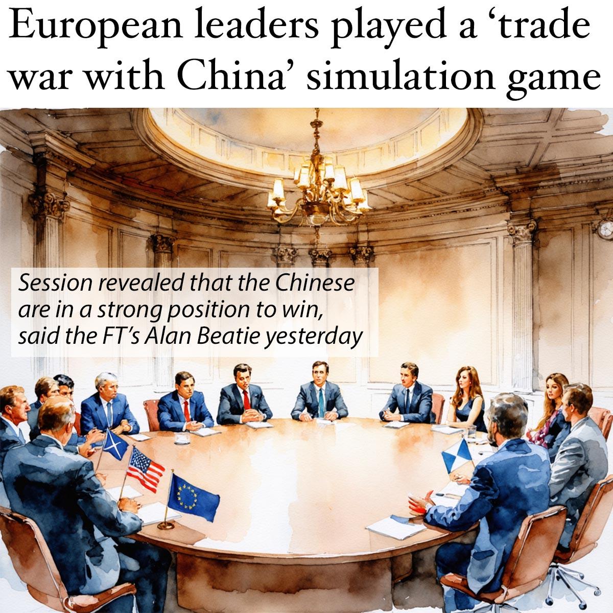 G7峰会还没落幕，欧洲这边又整出一场荒唐的大戏！

据《金融时报》艾伦·比蒂爆料