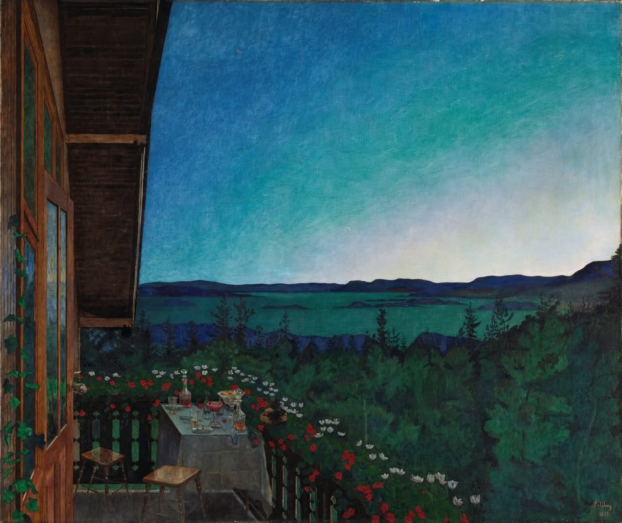 Harald Sohlberg (Norwegian，1869 -1935) S