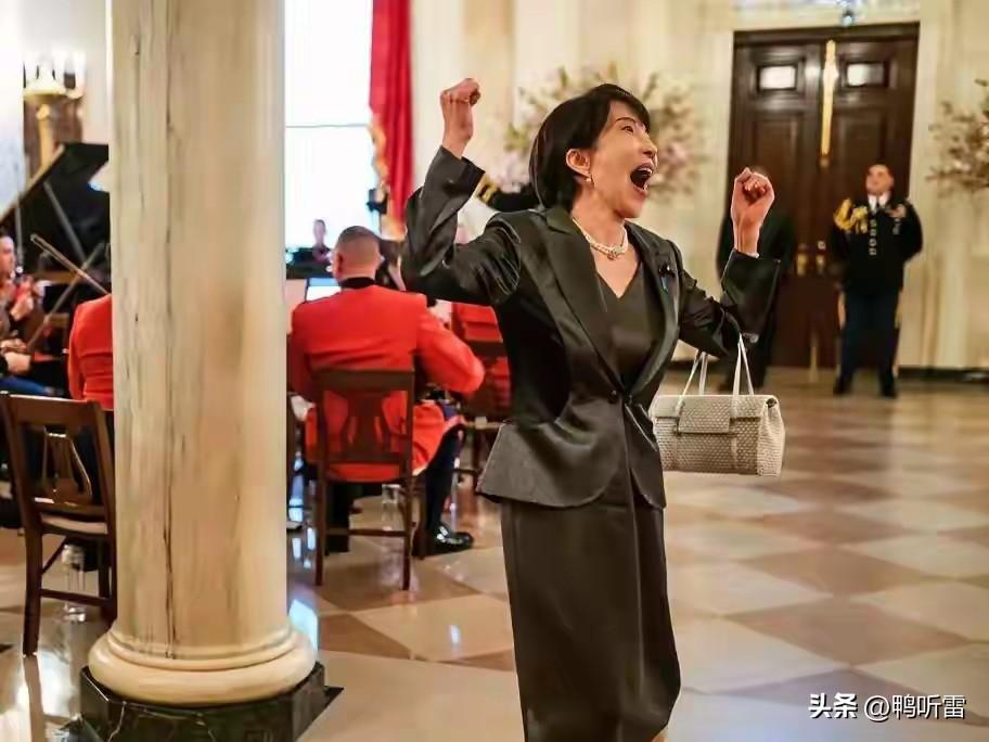 高市早苗在美国独舞和吃席是不是过分了点？她不应该带上她的日本第一丈夫山本拓吗？按