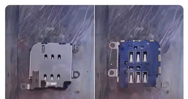 iPhone 17 Pro工程機實物曝光：仍保留實體SIM卡槽