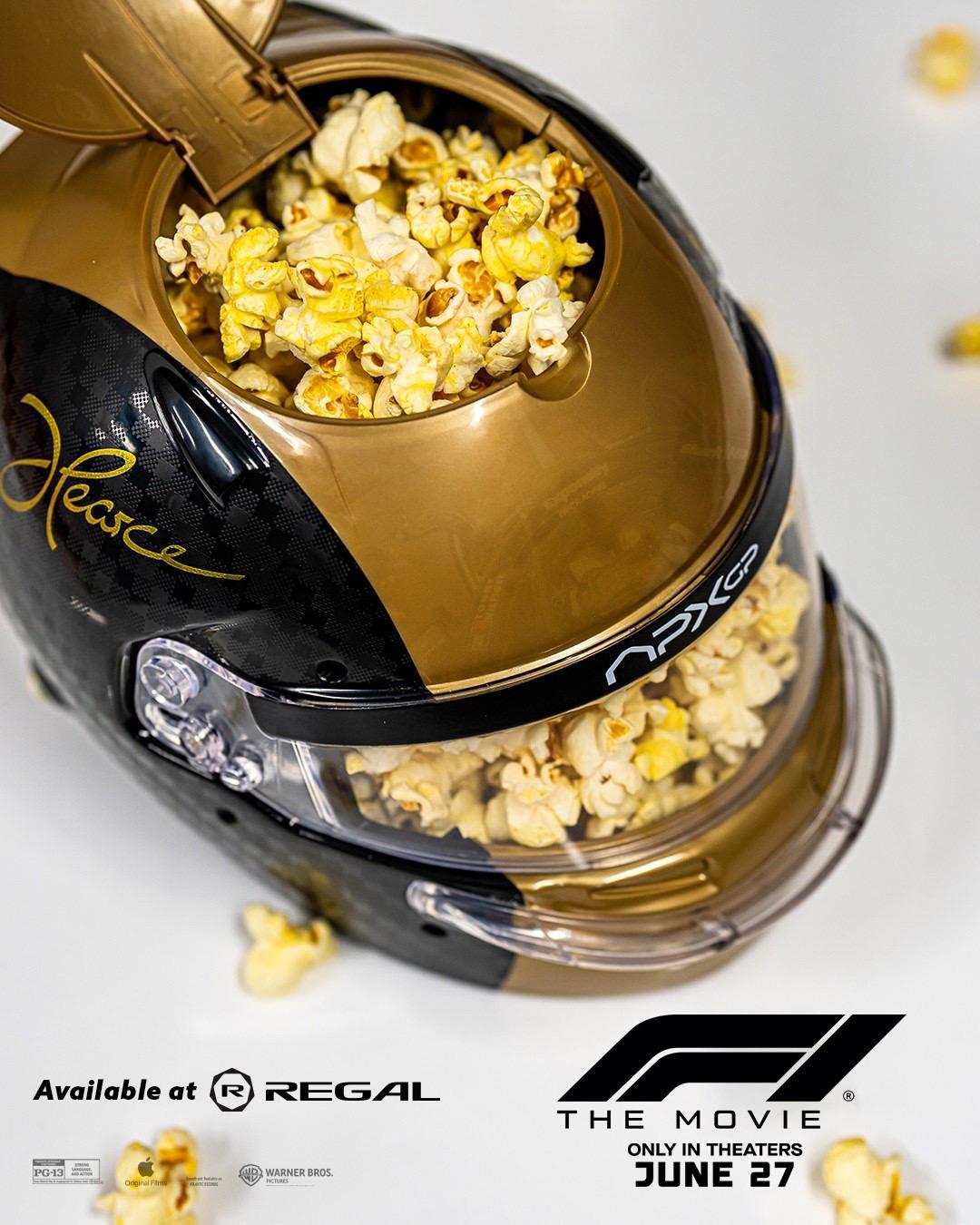 APXGP车队1:2爆米花头盔