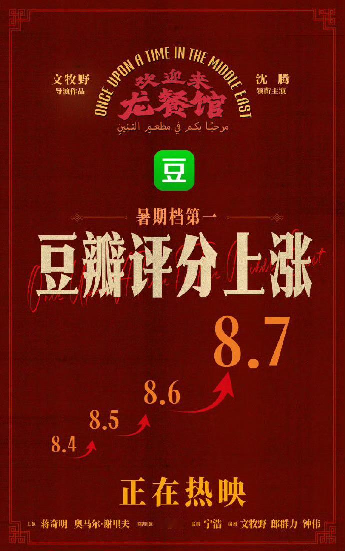 《欢迎来龙餐馆》豆瓣一直涨分