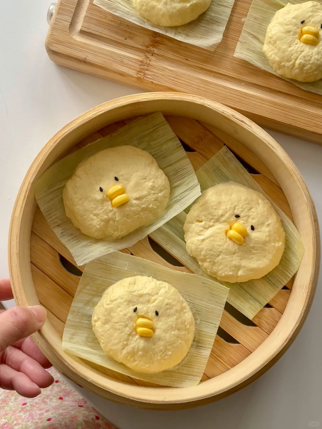 (・∀・)小胖鸡玉米粑粑糕🌽