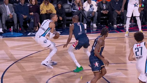 “文班亚马点杜兰特”高啊，真高啊！ 